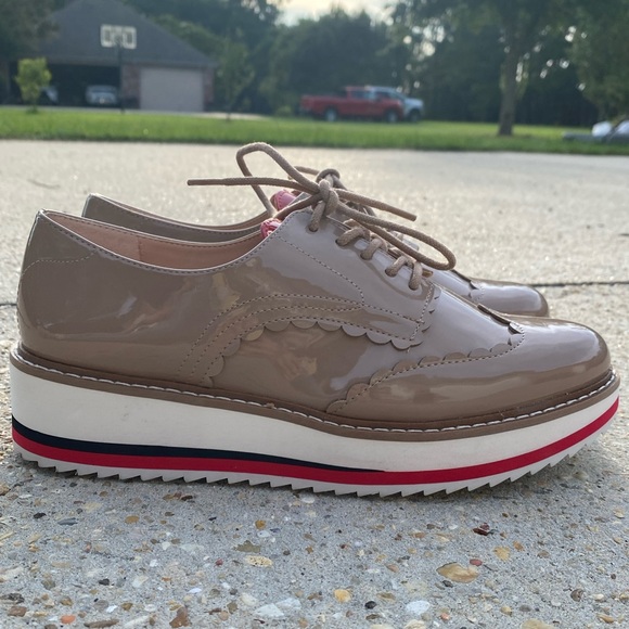 Zara Platform Oxfords